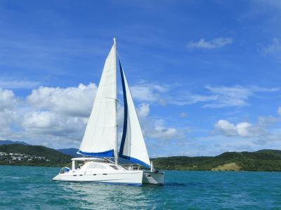Bellaventuras private catamaran
